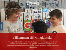 Tablet Screenshot of kringlaskolan.se